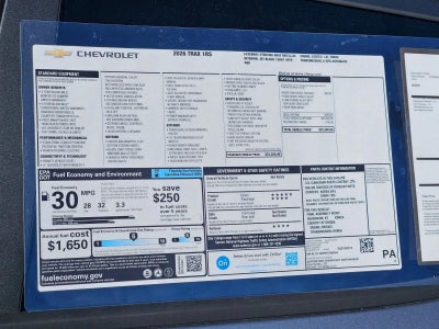 2026 Chevrolet Trax 1RS