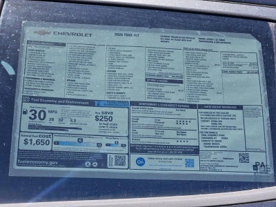 2026 Chevrolet Trax LT