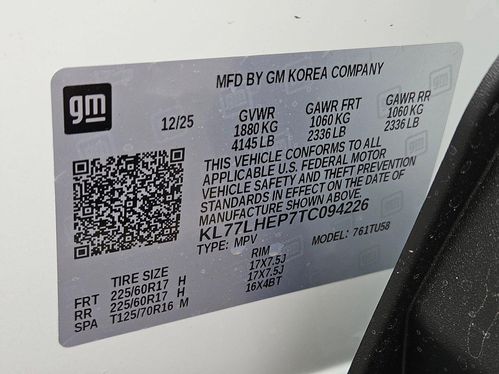 2026 Chevrolet Trax LT