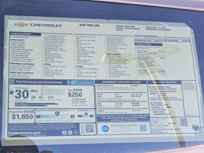 2026 Chevrolet Trax 2RS