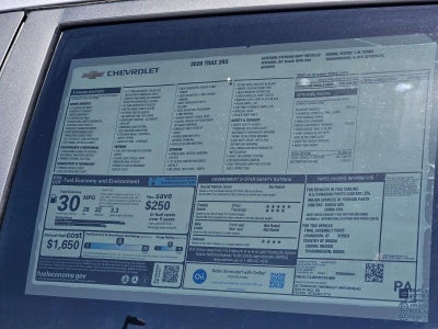 2026 Chevrolet Trax 2RS