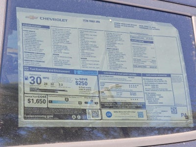 2026 Chevrolet Trax 2RS