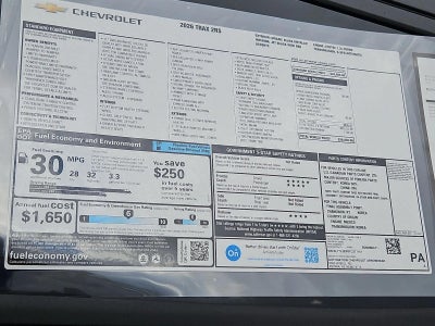 2026 Chevrolet Trax 2RS