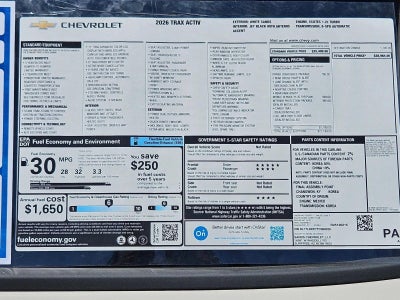 2026 Chevrolet Trax ACTIV