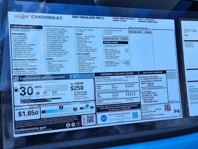 2026 Chevrolet Trailblazer LT