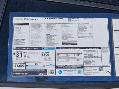 2026 Chevrolet Trailblazer RS