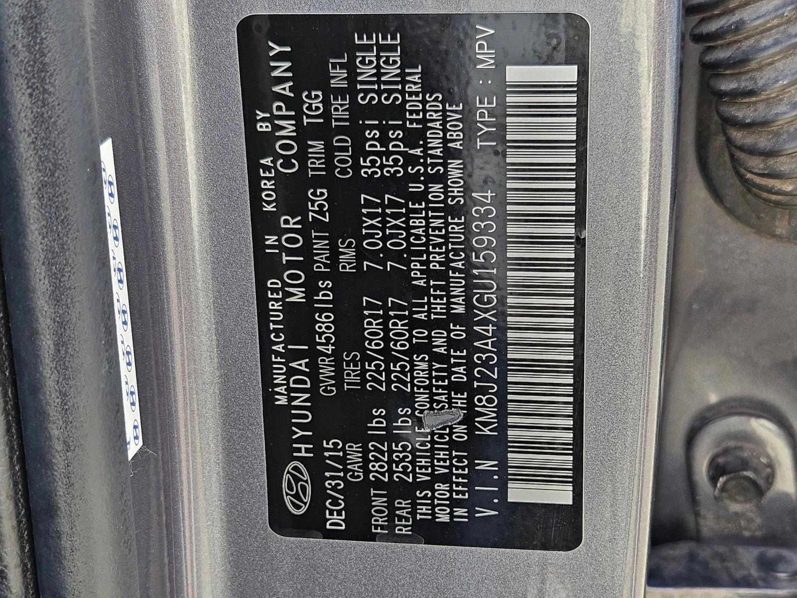 2016 Hyundai Tucson SE