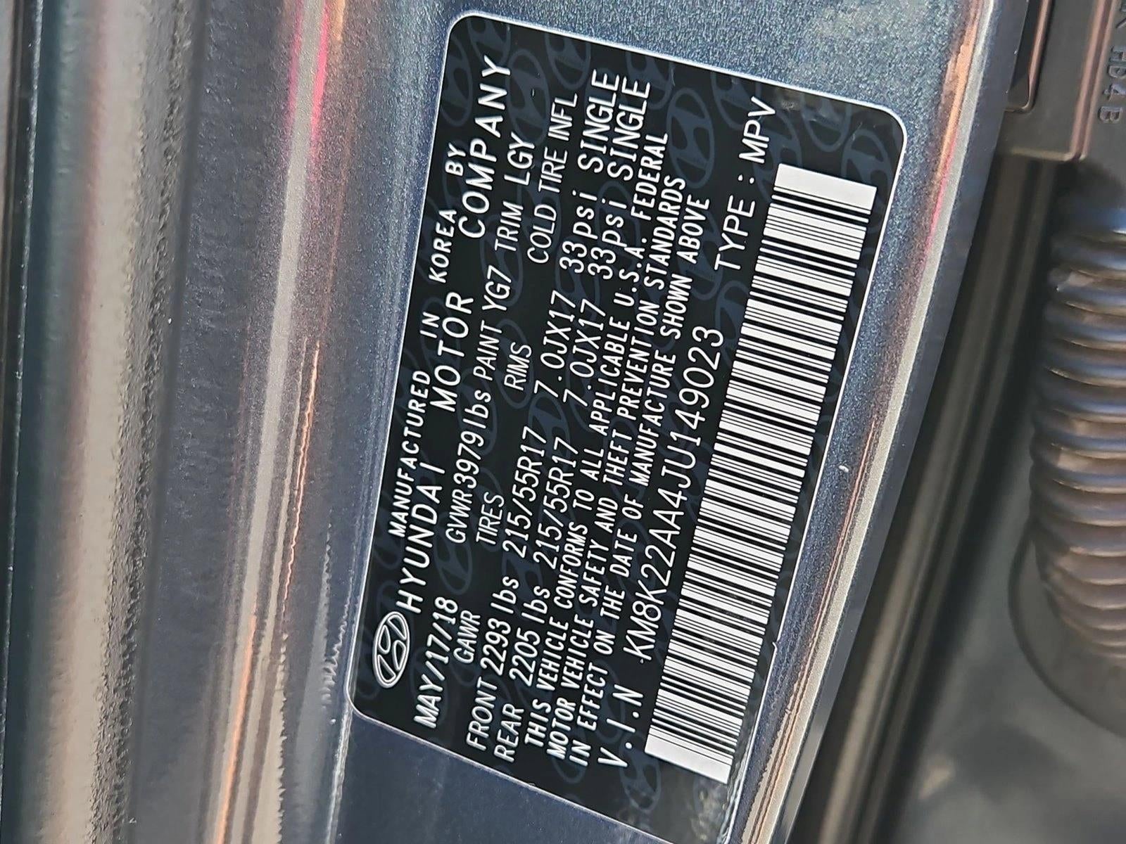 2018 Hyundai Kona SEL