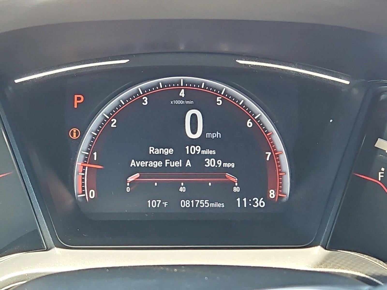 2021 Honda Civic Hatchback Sport