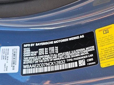 2022 BMW 8 Series 840i