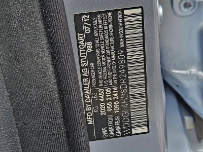 2013 Mercedes-Benz C-Class C 250 Sport