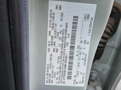 2021 Ford Ranger XLT 2WD SuperCrew 5' Box