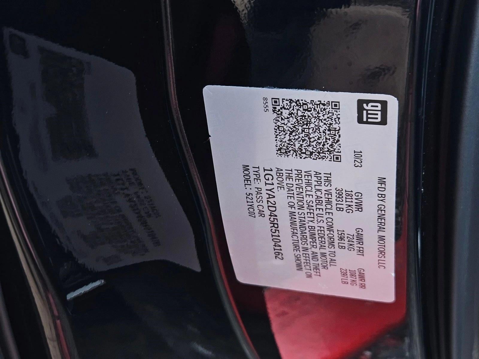 2024 Chevrolet Corvette Stingray Coupe 1LT