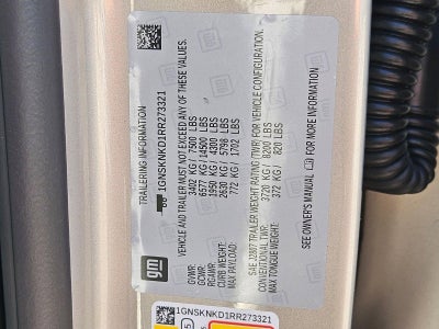 2024 Chevrolet Tahoe 4WD LT