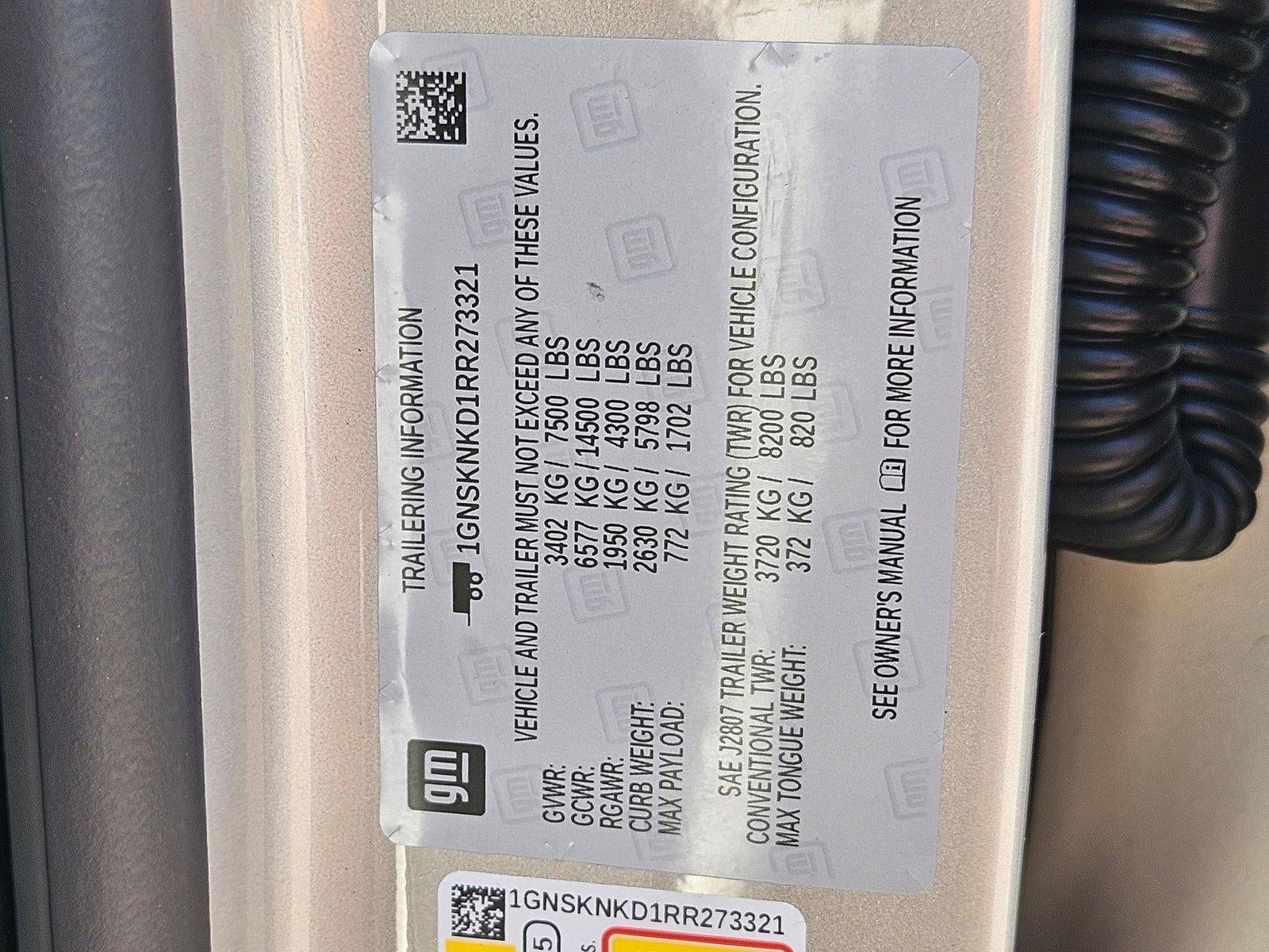 2024 Chevrolet Tahoe 4WD LT