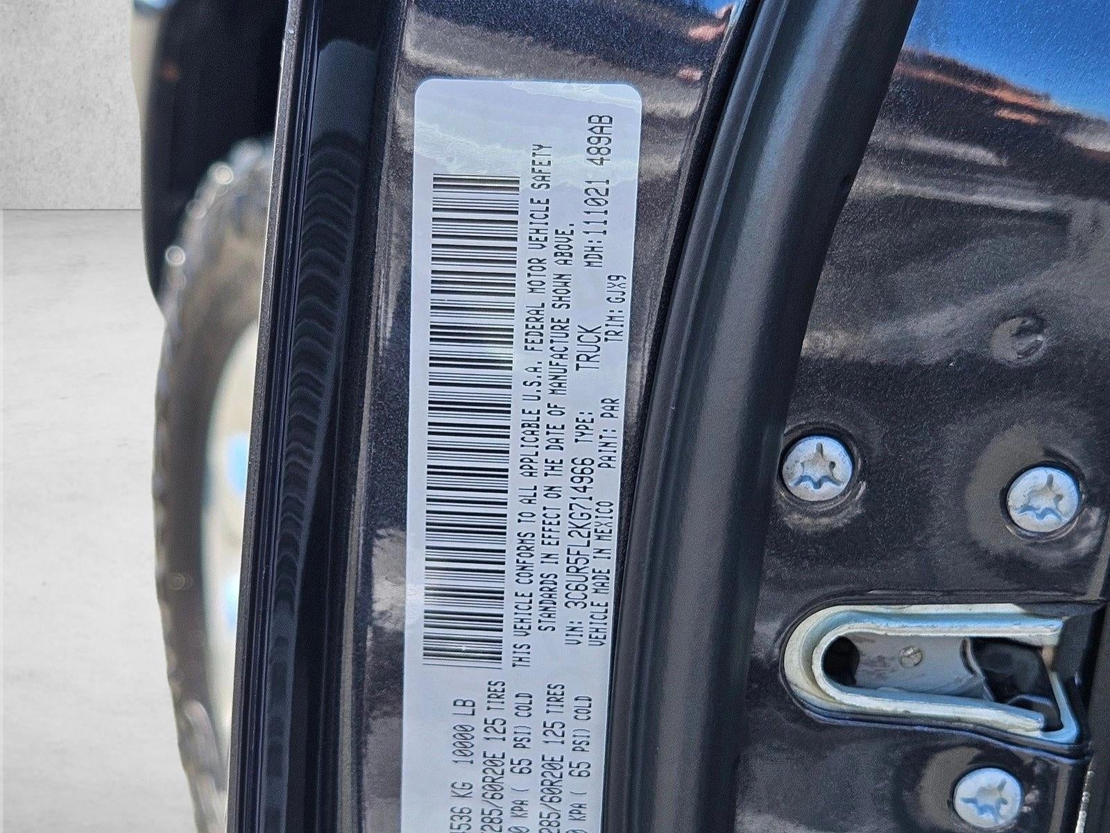 2019 RAM 2500 Laramie 4x4 Crew Cab 6'4" Box
