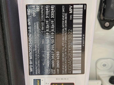 2019 Mercedes-Benz GLE GLE 400 4MATIC® SUV