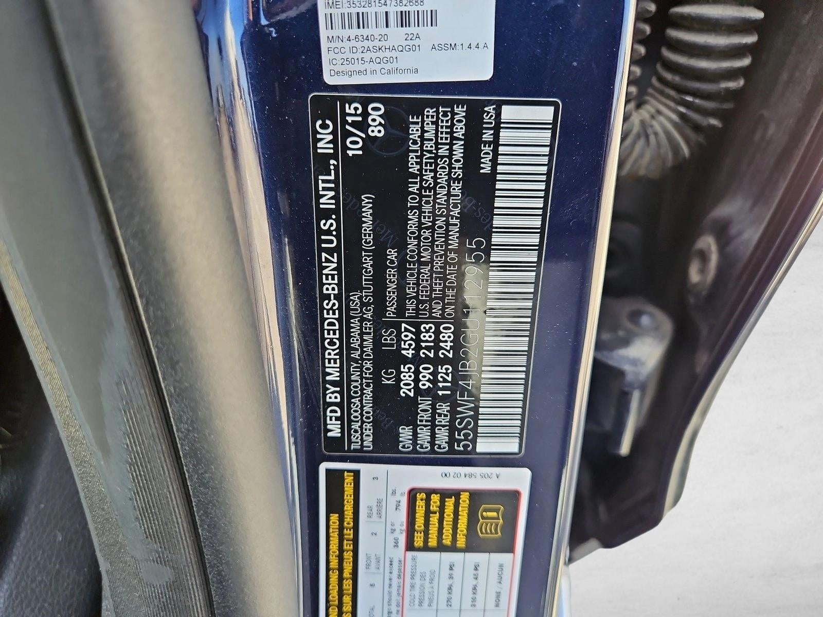 2016 Mercedes-Benz C-Class C 300 Sedan