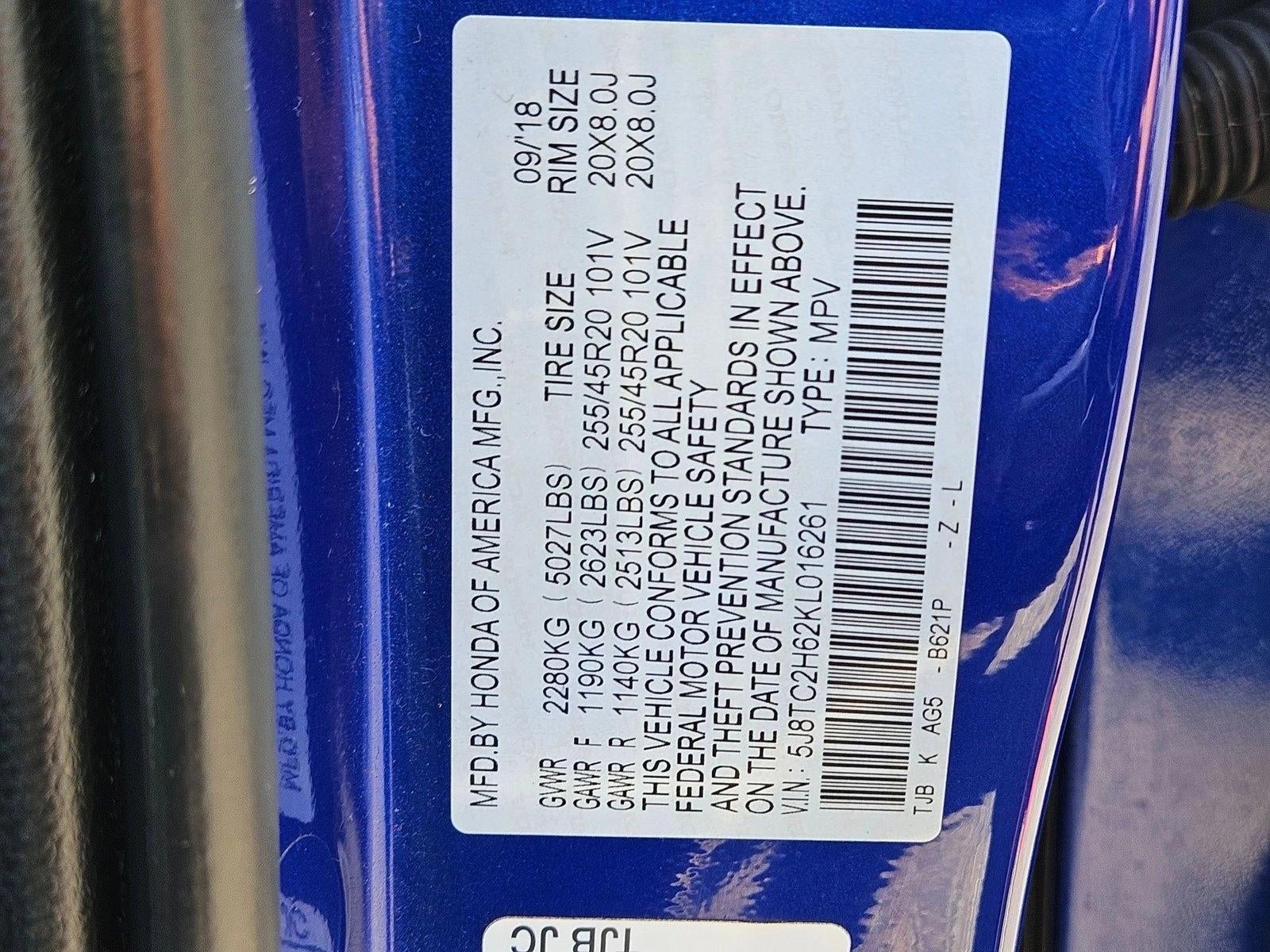2019 Acura RDX AWD w/A-Spec Pkg
