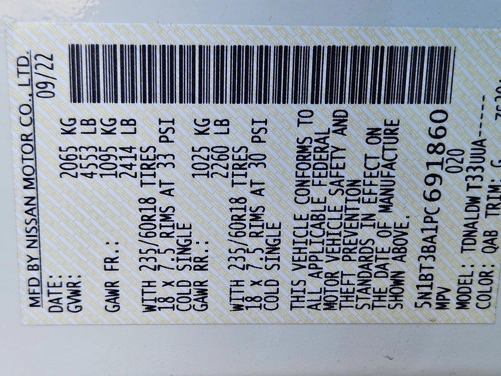 2023 Nissan Rogue FWD SV *Ltd Avail*