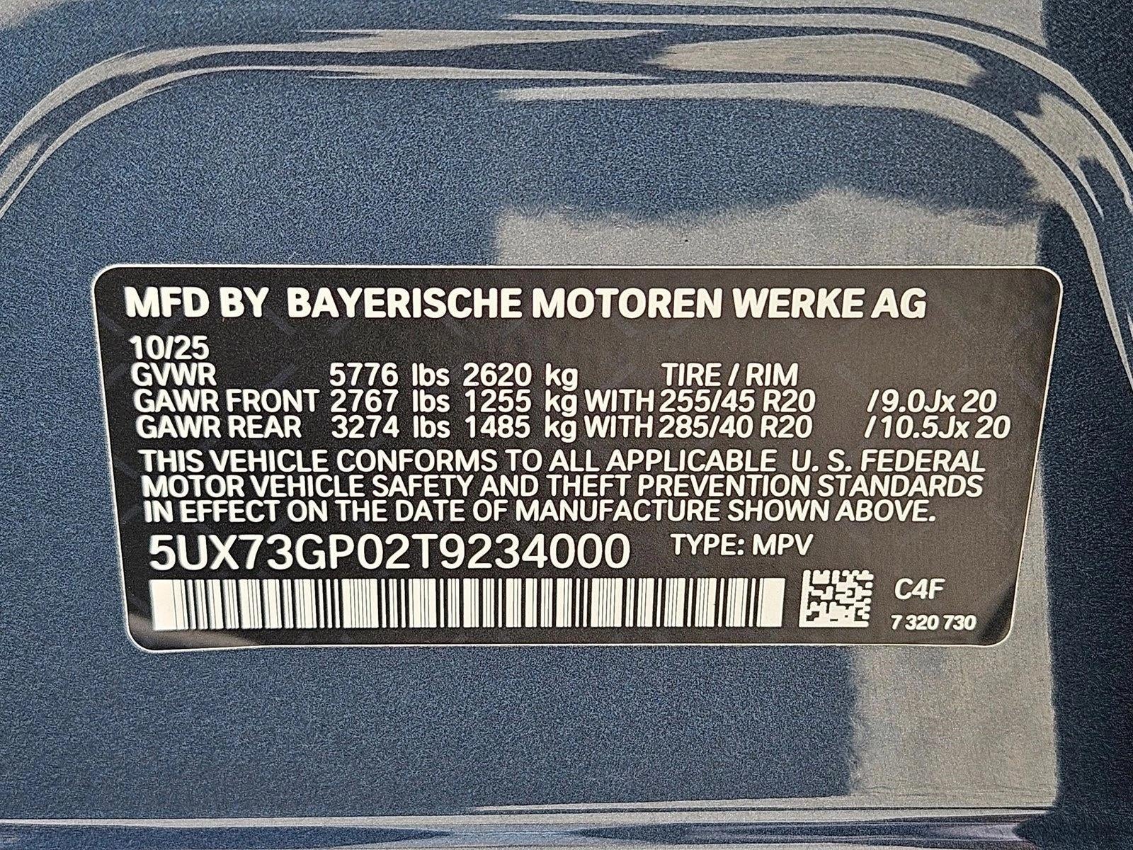 2026 BMW X3 M50 xDrive Sports Activity Vehicle