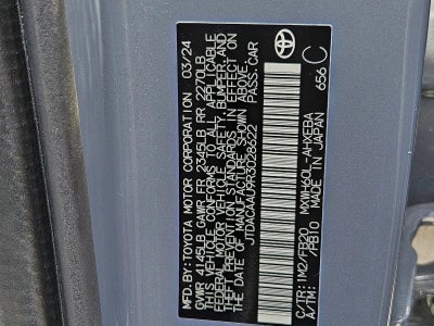 2024 Toyota Prius LE (Natl)