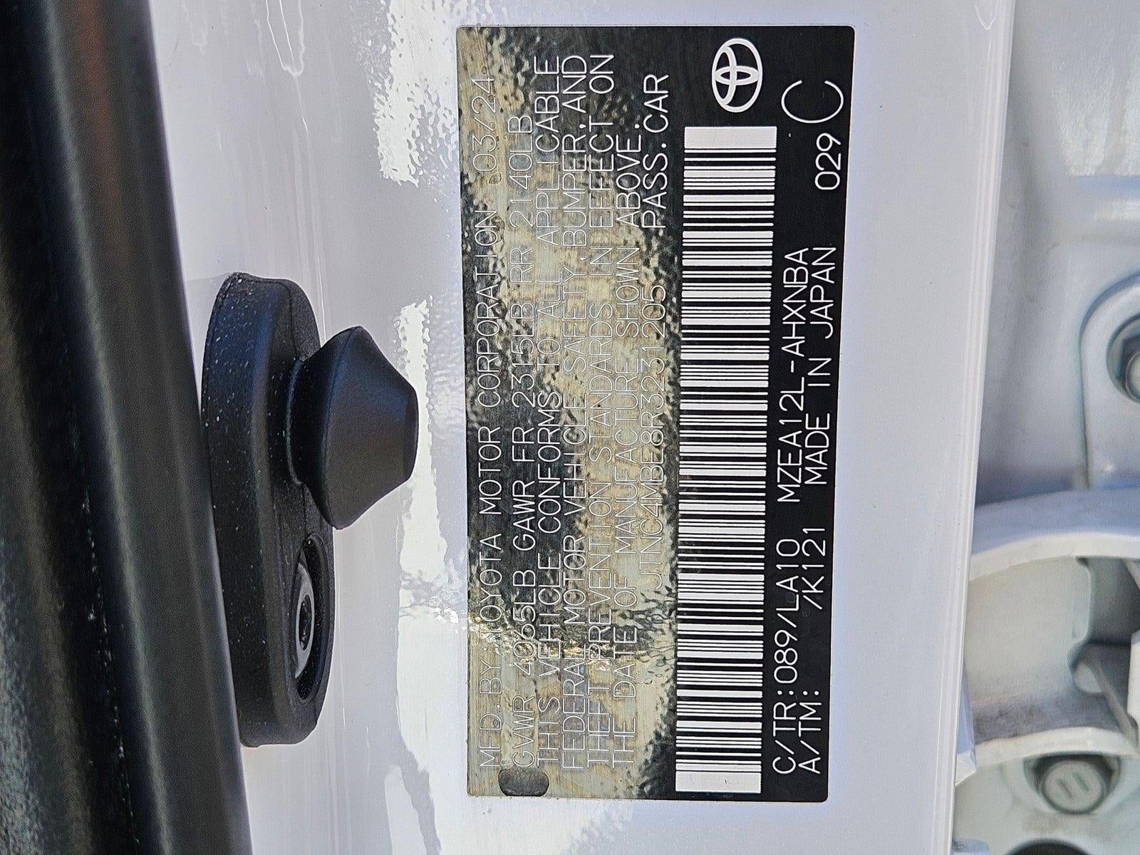 2024 Toyota Corolla Hatchback XSE CVT (Natl)