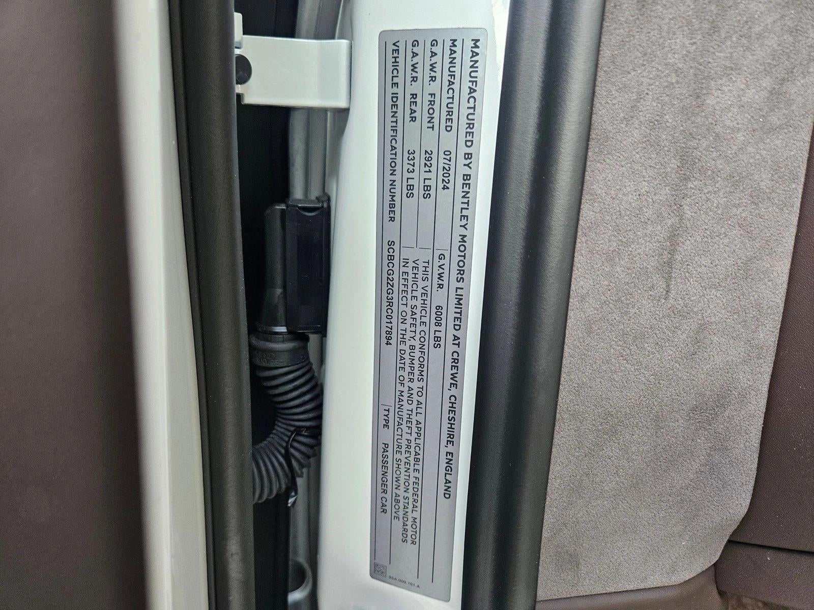 2024 Bentley Continental GT V8 Coupe