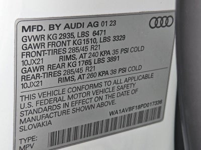 2023 Audi Q8 Premium 55 TFSI quattro