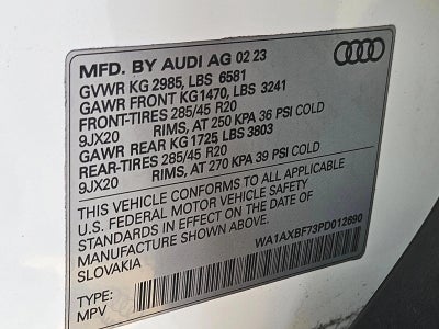 2023 Audi Q7 Premium 55 TFSI quattro