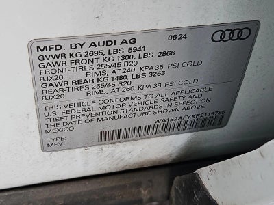2024 Audi Q5 S line Premium Plus 55 TFSI e quattro