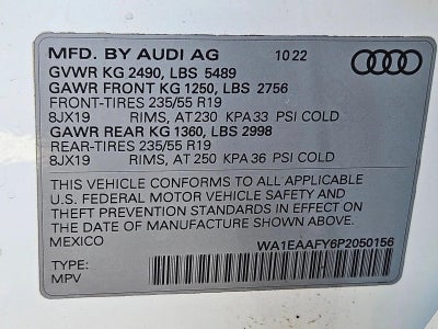 2023 Audi Q5 S line Premium Plus 45 TFSI quattro