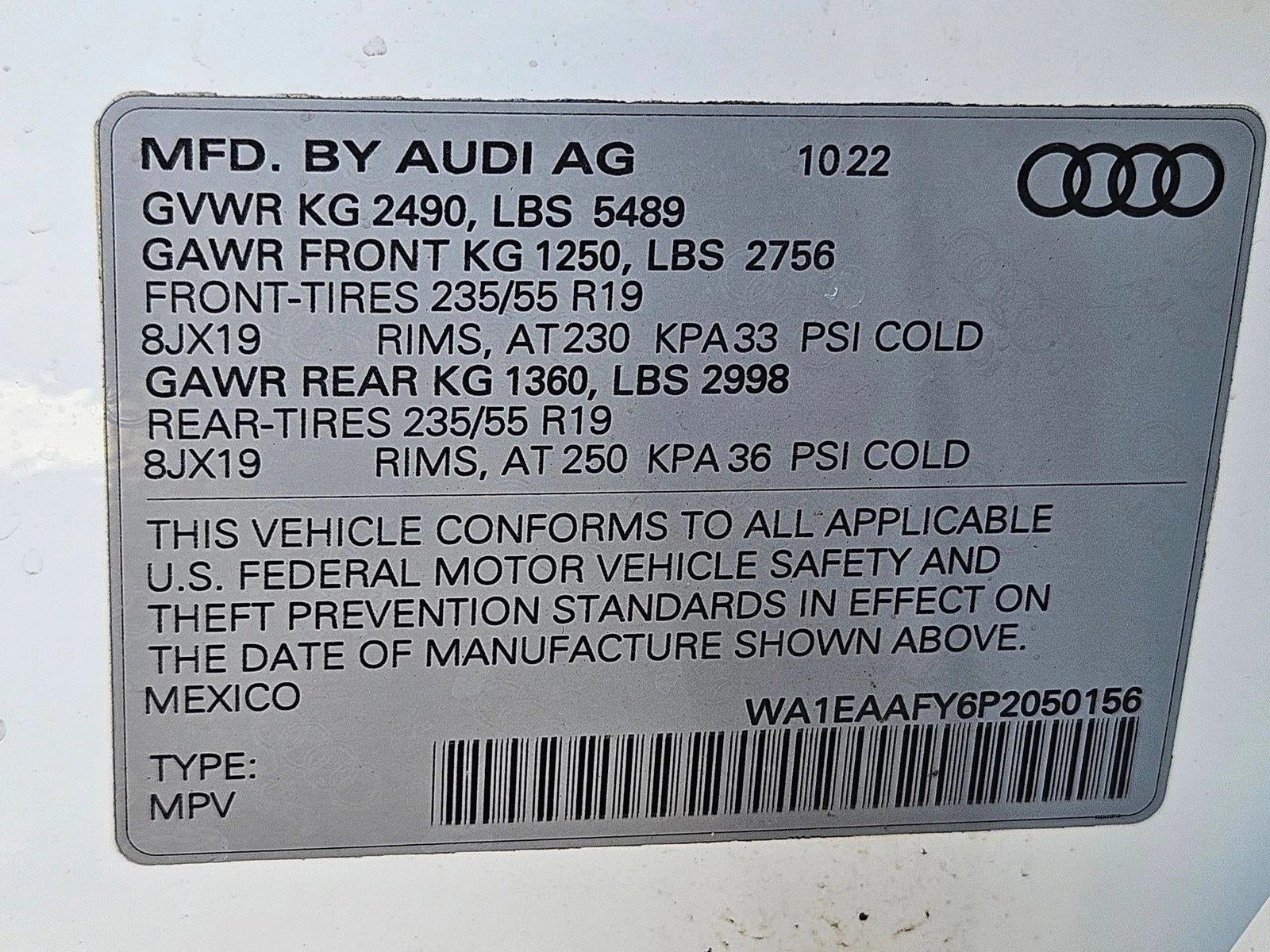 2023 Audi Q5 S line Premium Plus 45 TFSI quattro