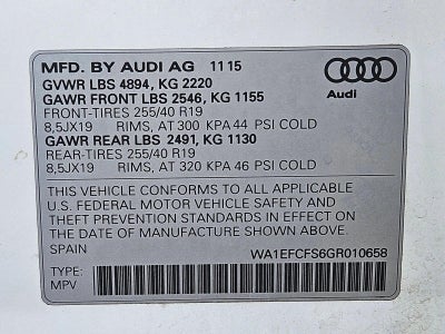 2016 Audi Q3 quattro 4dr Premium Plus