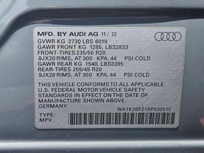 2024 Audi Q4 e-tron Premium 50 quattro