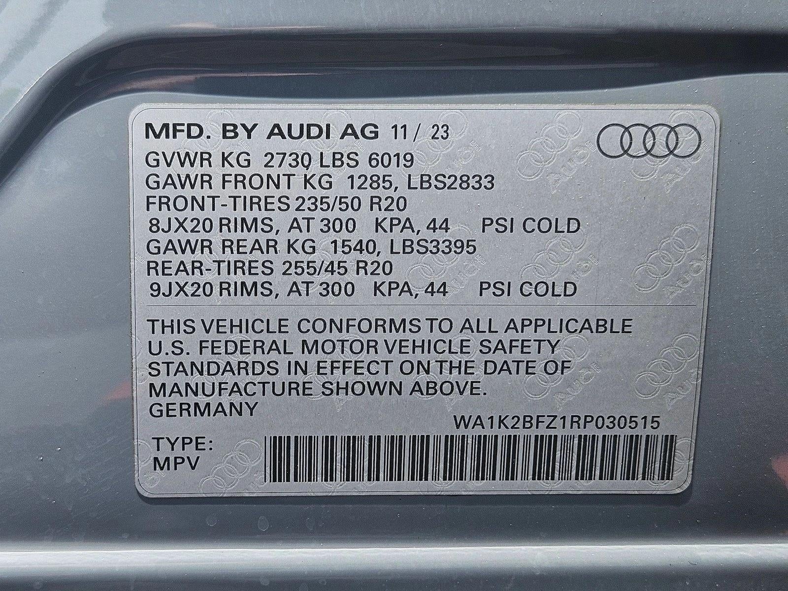 2024 Audi Q4 e-tron Premium 50 quattro