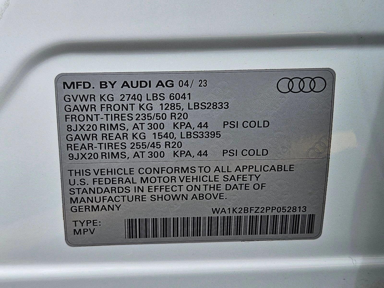 2023 Audi Q4 e-tron Premium 50 quattro