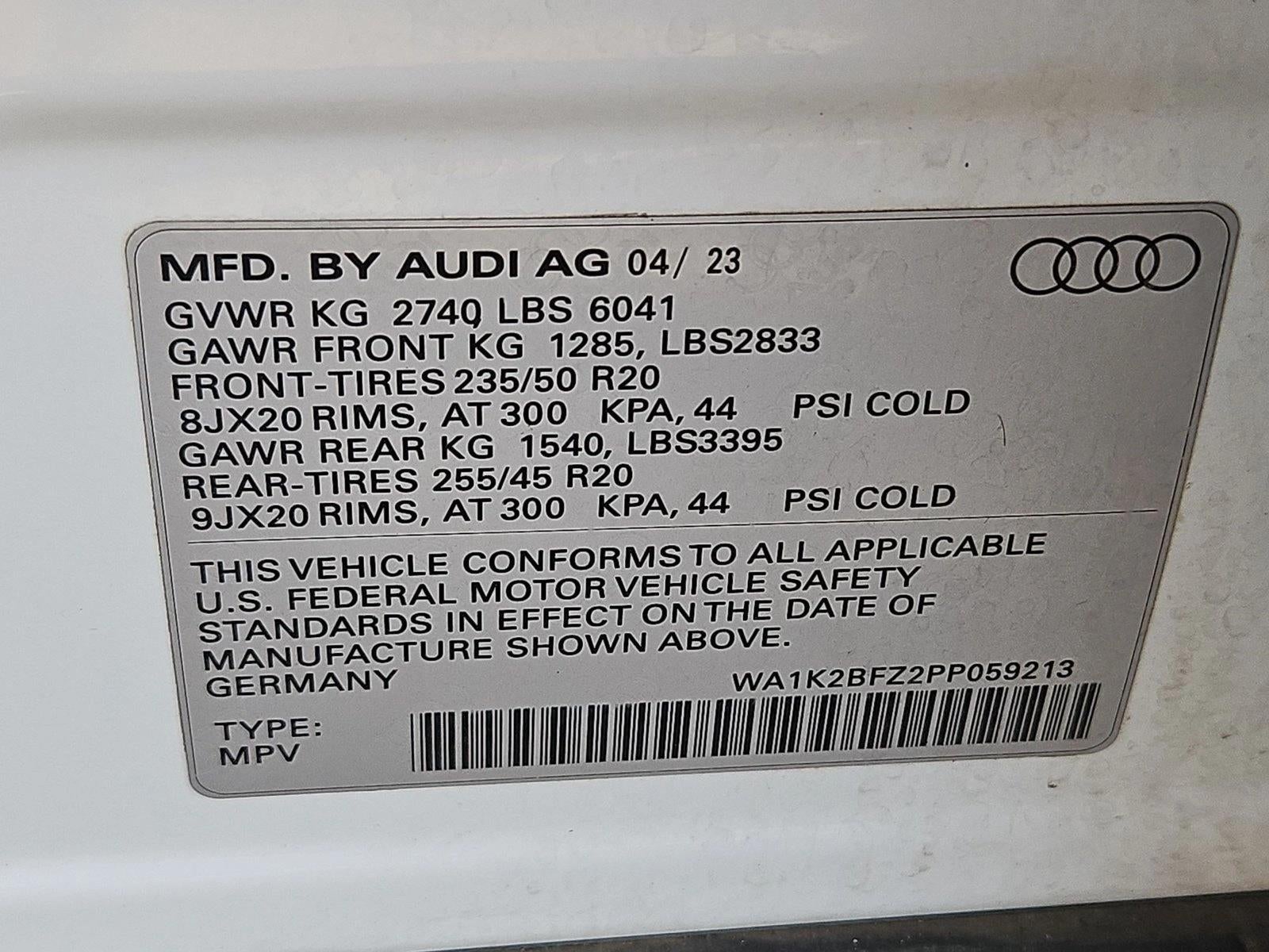 2023 Audi Q4 e-tron Premium 50 quattro