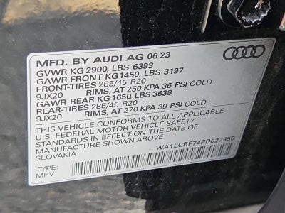 2023 Audi Q7 Premium Plus 45 TFSI quattro