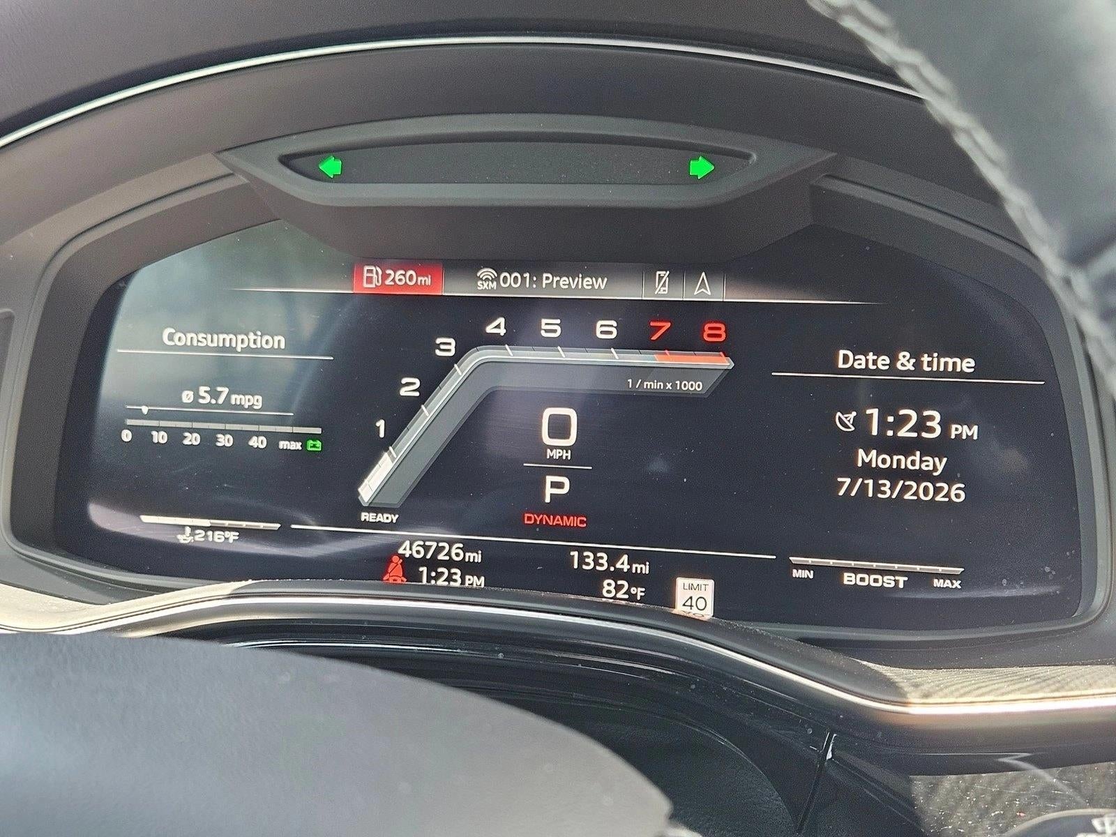 2021 Audi SQ7 Prestige 4.0 TFSI quattro