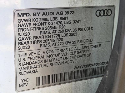 2023 Audi Q7 Prestige 55 TFSI quattro