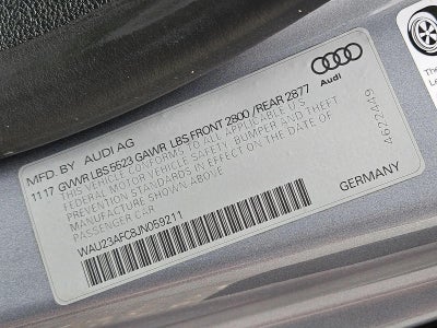 2018 Audi A7 3.0 TFSI Prestige