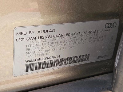 2021 Audi A8 L 60 TFSI quattro