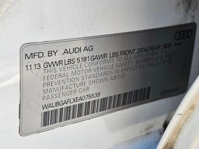 2014 Audi S4 4dr Sdn S Tronic Premium Plus