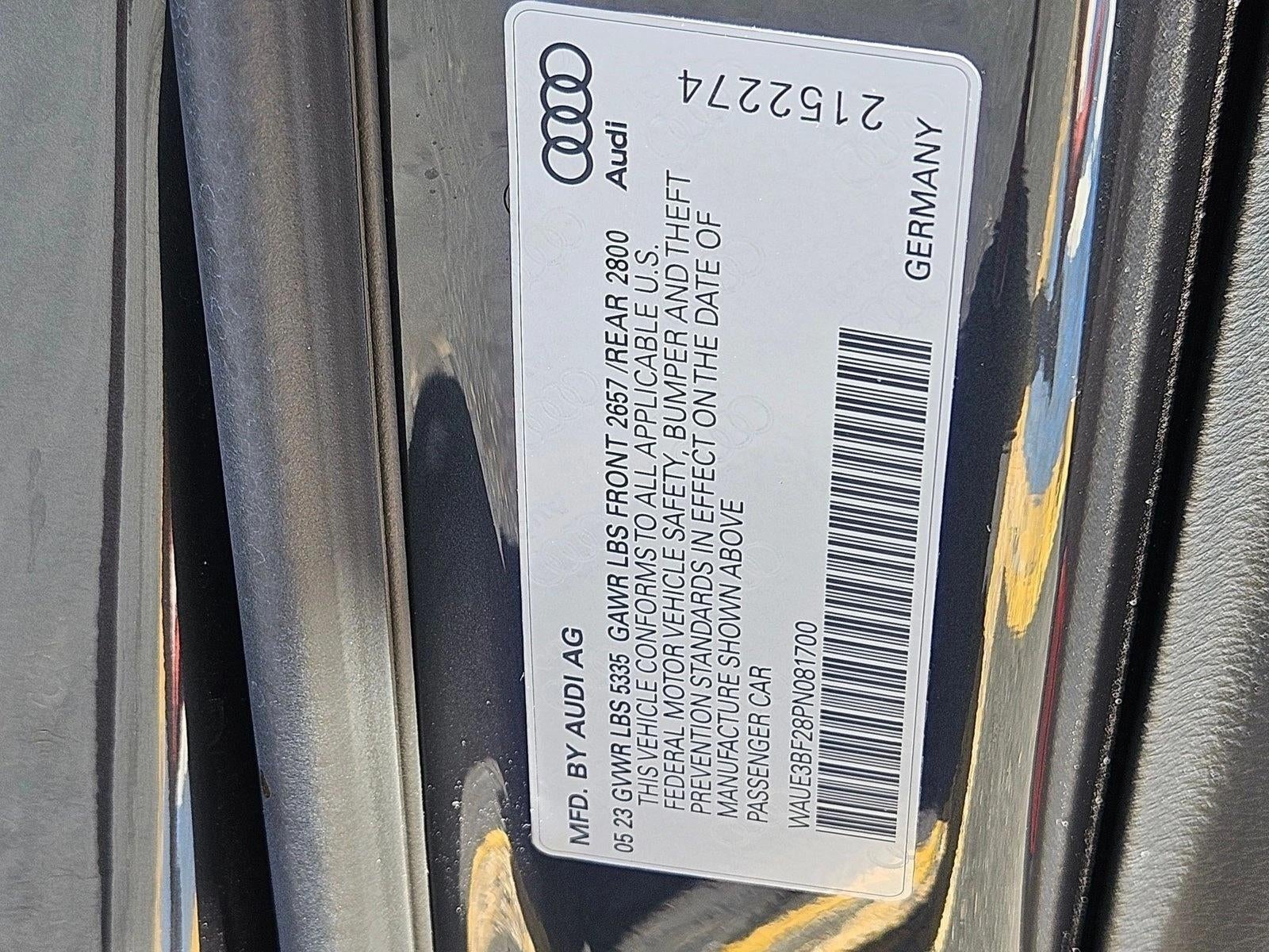 2023 Audi A6 Sedan Premium Plus 45 TFSI quattro