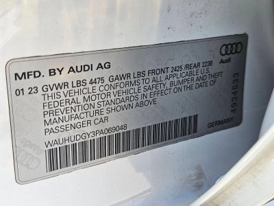 2023 Audi A3 Premium Plus 40 TFSI quattro