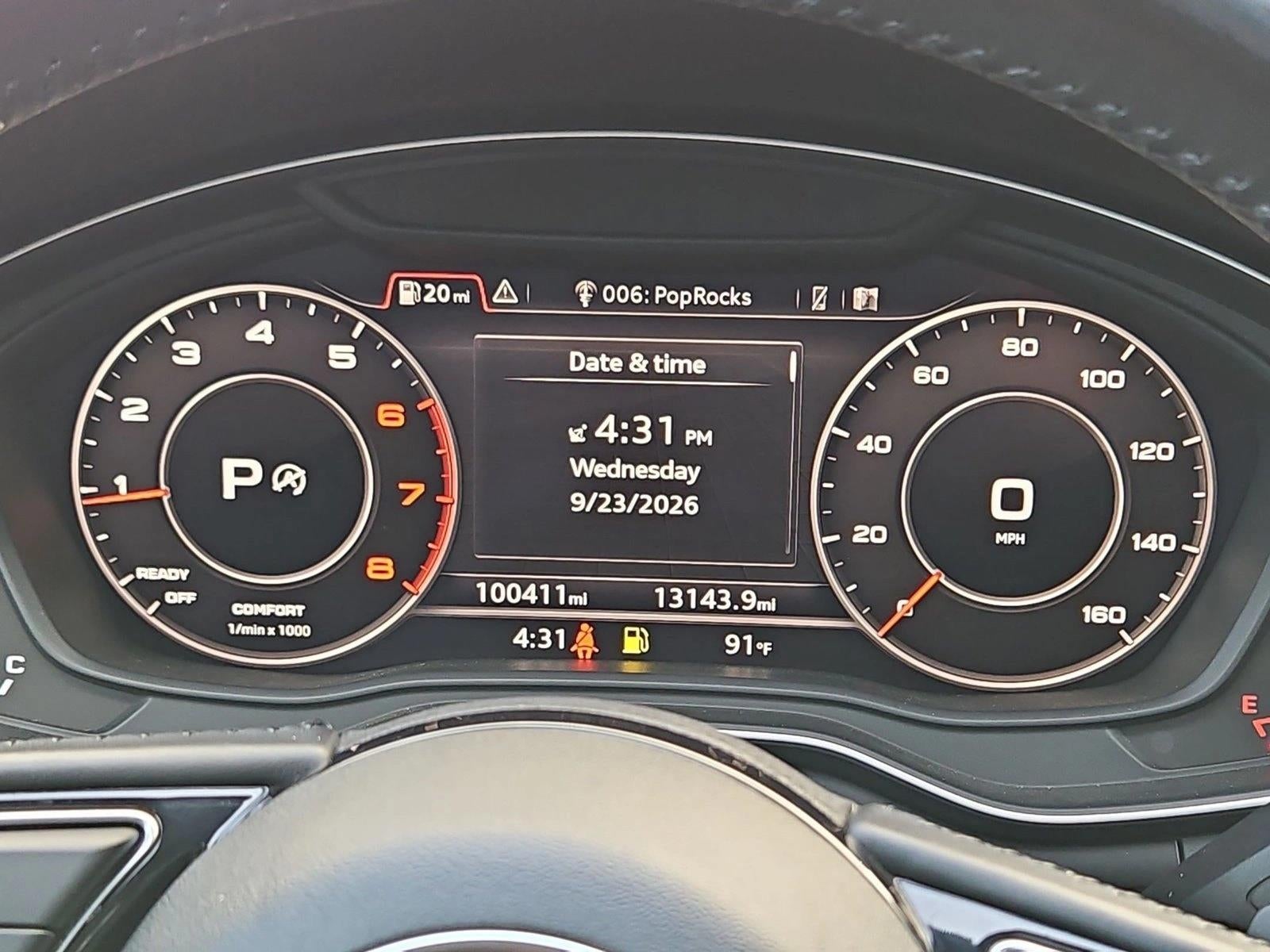 2018 Audi A4 2.0 TFSI ultra Premium Plus S Tronic FWD