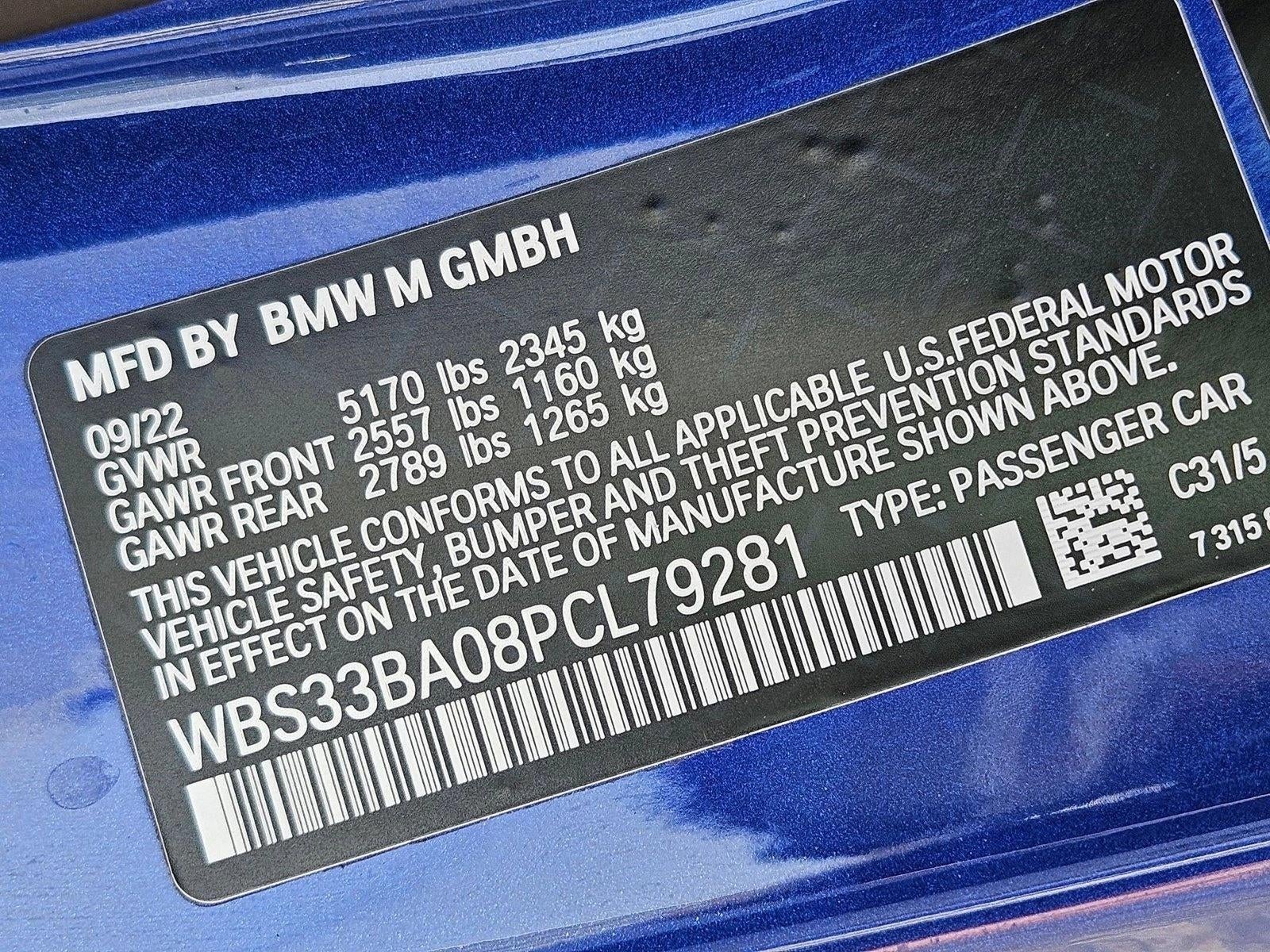 2023 BMW M4 M4 Competition xDrive Convertible