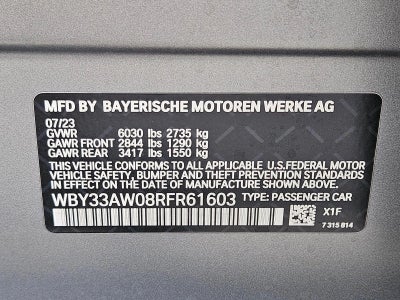 2024 BMW i4 Gran Coupe