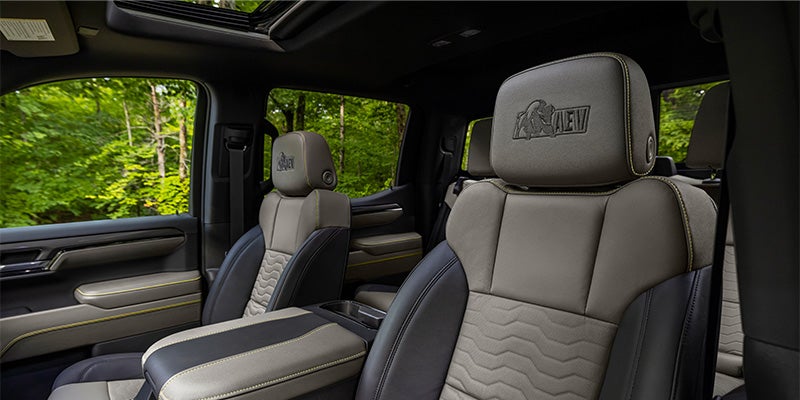 2023 Chevrolet Silverado ZR2 Bison interior